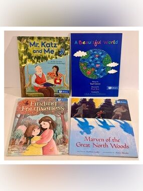 PJ Library Children’s Book Bundle Judaica Kids Educational Books Set of 4